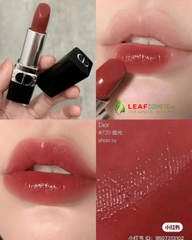 Son Thỏi Rouge Dior Satin 720 Icone – Màu Hồng Nâu Đất (Phiên Bản Nắp Nam Châm)