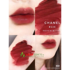 Son Kem Chanel Rouge Allure Liquid Velvet 226 Séduisante - Đỏ Burgundy Mini