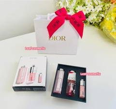 Set Son Dưỡng Dior Addict Natural Glow Lip Essentials 3 Món