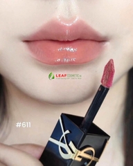 Son Kem Bóng YSL The Inks Vinyl Cream 611 Mauve Provocation – Màu Hồng Khói