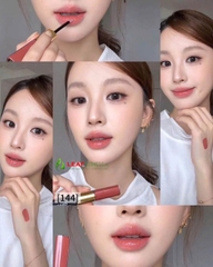 Son Kem Hai Đầu Chanel Le Rouge Duo Ultra Tenue 144 Move – Màu Hồng Gỗ Ấm