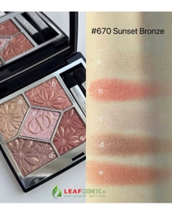 Bảng Mắt Dior 5 Couleurs 670 Sunset Bronze Limited Edition 2026
