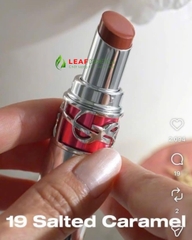 Son Dưỡng YSL Candy Glaze 19 Salted Caramel - Màu Nâu Caramel (Mini)