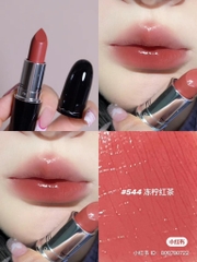 Son MAC Lustreglass 544 Business Casual - Đỏ Hồng Đất