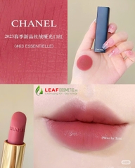 Son Chanel Rouge Allure Velvet Luminous Matte Limited Edition 63 Essentielle - Màu Hồng Nâu