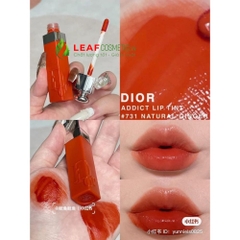 Son Dior Addict Lip Tint 731 Natural Ginger - Cam Gạch (Fullbox)