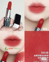 Son Thỏi Dior Rouge Dior Velvet 756 Organza Veil – Màu Đỏ Hồng