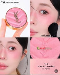 Phấn Má Hồng YSL Make Me Blush Bold Blurring Blush 44 Nude Lavallière – Màu Hồng Nude Ánh Nhũ