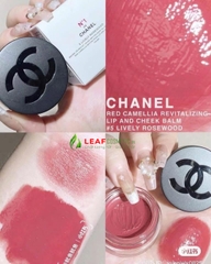 Son Và Má Hồng Cao Cấp N°1 DE CHANEL Lip And Cheek Balm 05 Lively Rosewood - Màu Hồng Gỗ