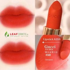Son Thỏi Gucci Rouge À Lèvres Mat 500 Odalie Red – Màu Đỏ Cam