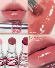 Son Dưỡng YSL Candy Glaze 19 Salted Caramel - Màu Nâu Caramel (Mini)