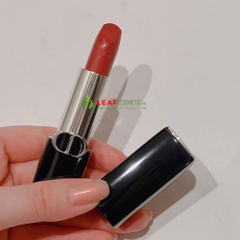 Set Son Rouge Dior 720 Icône Fullsize – Kèm Túi Pouch Đựng Son Key Ring Màu Trắng