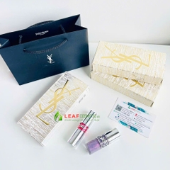 Set 2 Son Dưỡng YSL Loveshine Candy Glaze 02 & Plumping Lip Oil Gloss 01