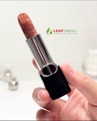 Son Thỏi Dior Rouge Dior Velvet 211 Fortunate - Màu Cam Nude (Limited 2026 Cỏ 4 Lá)