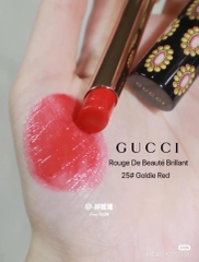 Son Dưỡng Gucci 25 Goldie Red - Đỏ Tươi