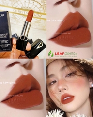 Son Dior Rouge Velvet 539 Tera Bella - Màu Đỏ Cam Đất (Phiên Bản Nắp Châm)