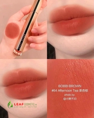 Son Kem Lì Bobbi Brown Luxe Matte Liquid Lipstick 64 Afternoon Tea – Màu Cam Nâu Trà Sữa