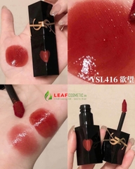 Set Son Yves Saint Laurent YSL Rouge Loveshine Collector 416 & 209 Limited Edition - Màu Đỏ Gạch & Hồng Berry