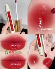 Son Tint Bóng Gucci Glow Oil-In-Water Tint 509 Gucci Rosso Ancora – Màu Đỏ Rượu Vang