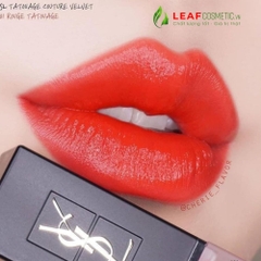 Son Kem YSL Rouge Tatouage Velvet Cream 201 - Đỏ Cam