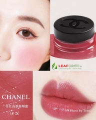 Son Và Má Hồng Cao Cấp N°1 DE CHANEL Lip And Cheek Balm 05 Lively Rosewood - Màu Hồng Gỗ