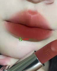 Son Thỏi Dior Rouge Dior Velvet 228 Baby Look – Màu Đỏ Cam Đất (Tặng kèm túi hãng)