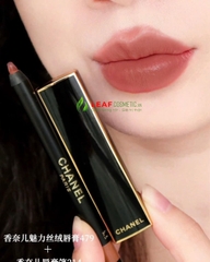 Son Thỏi Chanel Rouge Allure Velvet Limited Edition 479 Crush - Màu Hồng Nâu (Vỏ Đen)