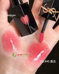 Son Kem YSL The Inks Vinyl Cream 445 Ring Me Pink – Màu Hồng Đào