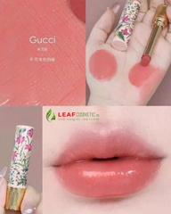 Son Gucci Rouge De Beaute Brillant Flora Limited Edition 208 They Met In Argentina - Màu Hồng Đất Nude