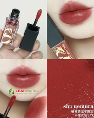 Son Kem Shu Uemura Rouge Unlimited Kinu Cream Limited Edition KC RD 177 – Màu Đỏ Gạch (Phiên Bản Vỏ Rồng)