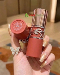 Son Kem YSL Loveshine Love Nude Lip Stain 520 Cinnamon Kiss – Màu Đỏ Cam Quế