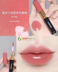 Son Kem Hai Đầu CHANEL Le Rouge Duo Ultra Tenue 192 Coral Pink – Màu Hồng San Hô