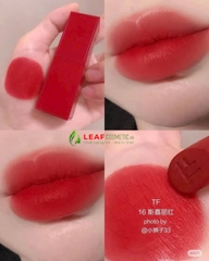 Son Thỏi Tom Ford Lip Color Matte Limited Edition 16 Scarlet Rouge - Màu Đỏ Thuần (Vỏ Đỏ)