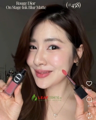 Son Kem Lì Rouge Dior On Stage Ink 458 Pink Charisma - Màu Hồng San Hô