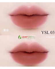 Son Dưỡng YSL Lovenude Lip Blusher 03 Taupe Flirt Chính Hãng - Màu Nâu Cam Đất