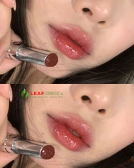 Son Dior Addict Glass 906 Talk My Dior – Màu Đỏ Nâu (Vỏ Bạc)