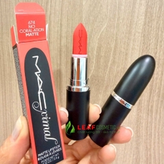 Son MAC Ximal Matte 674 No Coral Ation - Cam San Hô