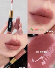 Son Kem Hai Đầu Chanel Le Rouge Duo Ultra Tenue 160 Twist – Màu Hồng Nude