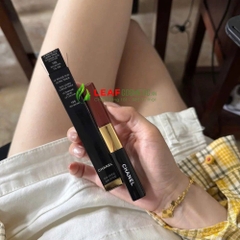Son Kem 2 Đầu Chanel 196 Red Brown - Đỏ Nâu Đất (Le Rouge Duo)