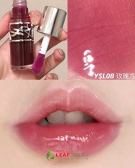Son Dưỡng YSL Loveshine Plumping Lip Oil Gloss 08 Purple Dream - Tím Mận