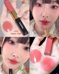 Son Kem Hai Đầu CHANEL Le Rouge Duo Ultra Tenue 192 Coral Pink – Màu Hồng San Hô
