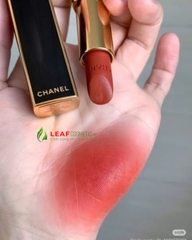 Son Thỏi Chanel Rouge Allure Velvet Limited Edition 487 See You At 5 - Màu Đỏ Gạch (Vỏ Đen)