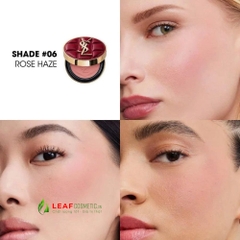 Phấn Má Hồng YSL Make Me Blush Holiday Collector 06 Rose Haze – Vỏ Burgundy Limited 2026