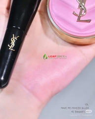 Phấn Má Hồng YSL Make Me Blush Bold Blurring Blush 42 Babydoll Pink – Màu Hồng Baby Ánh Nhũ