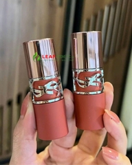 Son Kem YSL Loveshine Love Nude Lip Stain 520 Cinnamon Kiss – Màu Đỏ Cam Quế