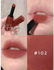 Son Nars Powermatte Lipstick 102 Killer Queen - Hồng Nâu