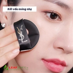 Phấn Nước YSL Le Cushion Encre De Peau Luminous Matte (Vỏ Da Đen)