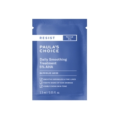 Tẩy Da Chết, Làm Sáng Da Cho Da Thường Khô Paula's Choice Resist Daily Smoothing Treatment 5% AHA 10ml