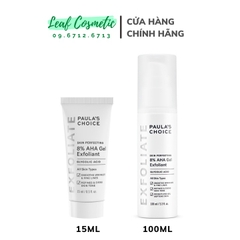 Gel Loại Bỏ Tế Bào Chết Làm Mềm Và Sáng Mịn Da Paula's Choice Skin Perfecting 8% AHA Gel Exfoliant