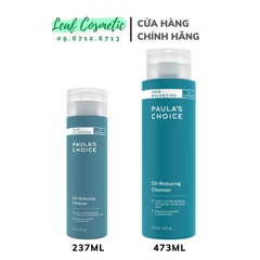 Sữa rửa mặt cân bằng độ ẩm và giảm dầu Paula's Choice Skin Balancing Oil Reducing Cleanser